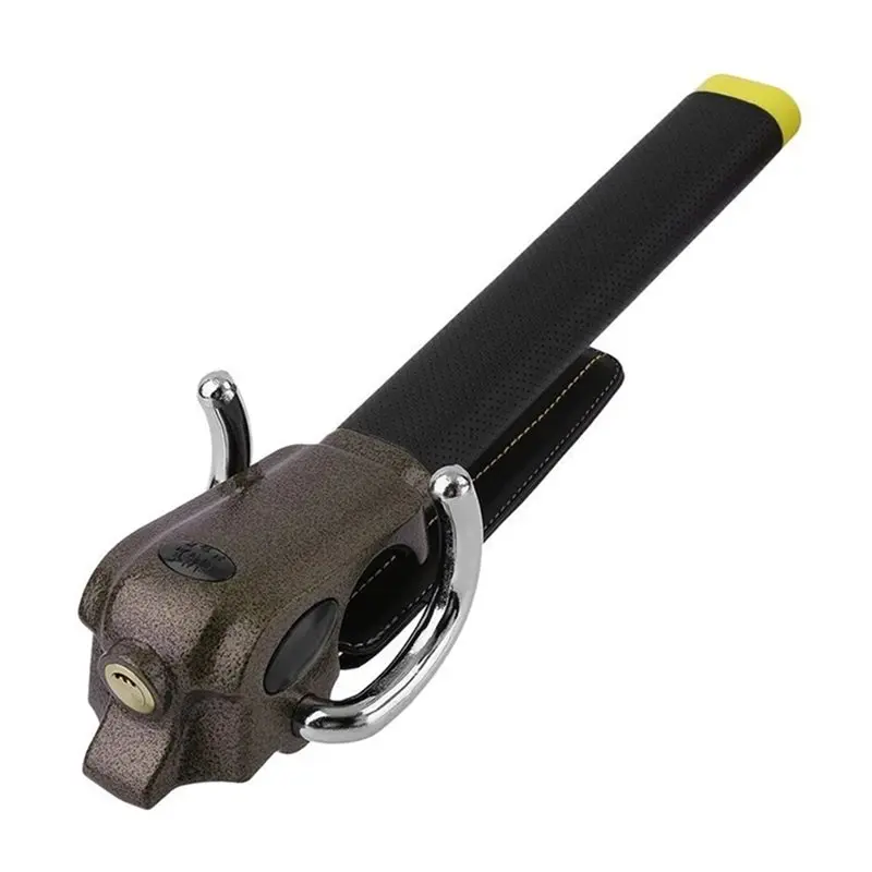 A33K-Foldable Car Steering Wheel Lock Security Enhancement For Vehicle Safety And Protection