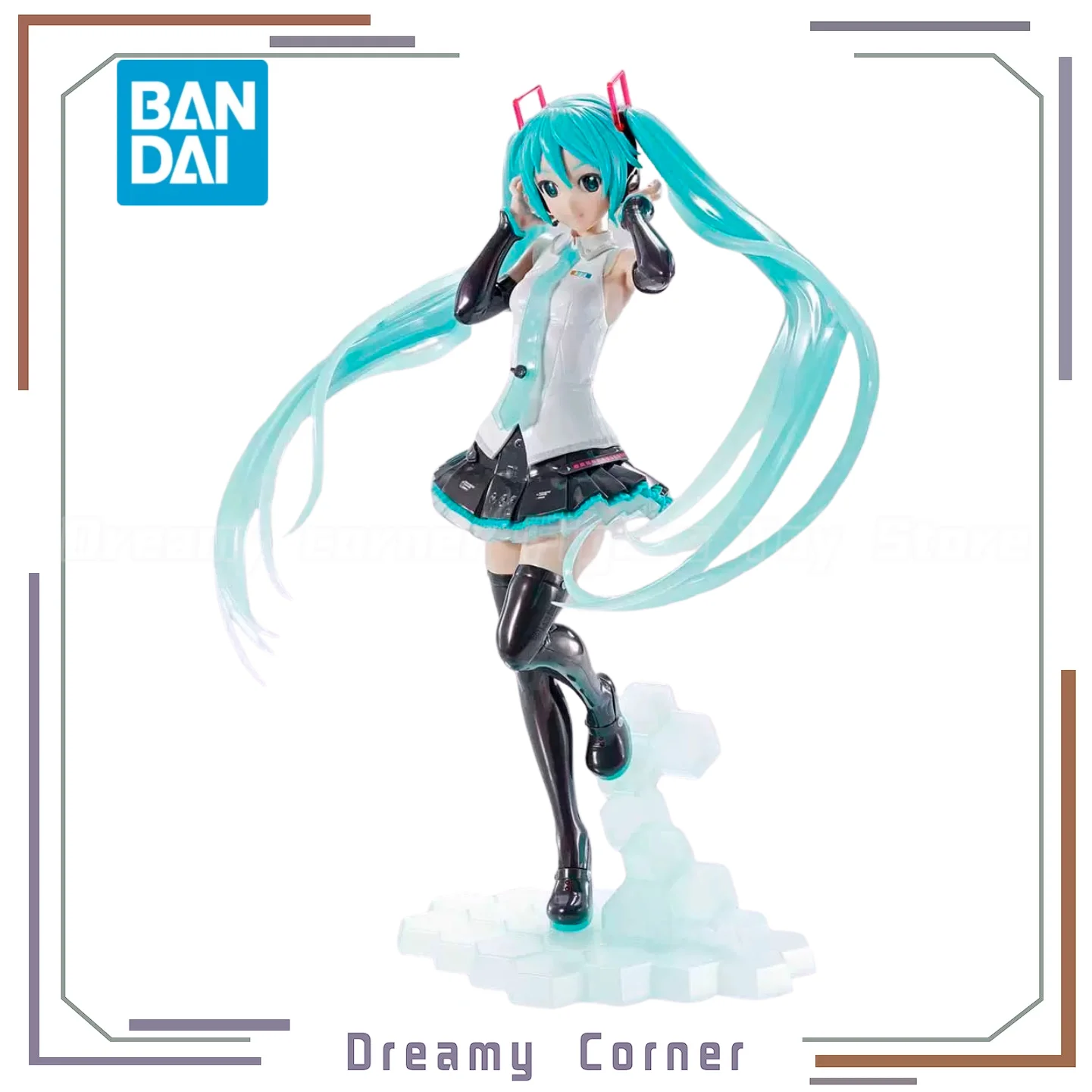 【In Stock】BANDAI Figure-riseLABO VOCALOID Hatsune Miku V4x Assembled Anime Figure