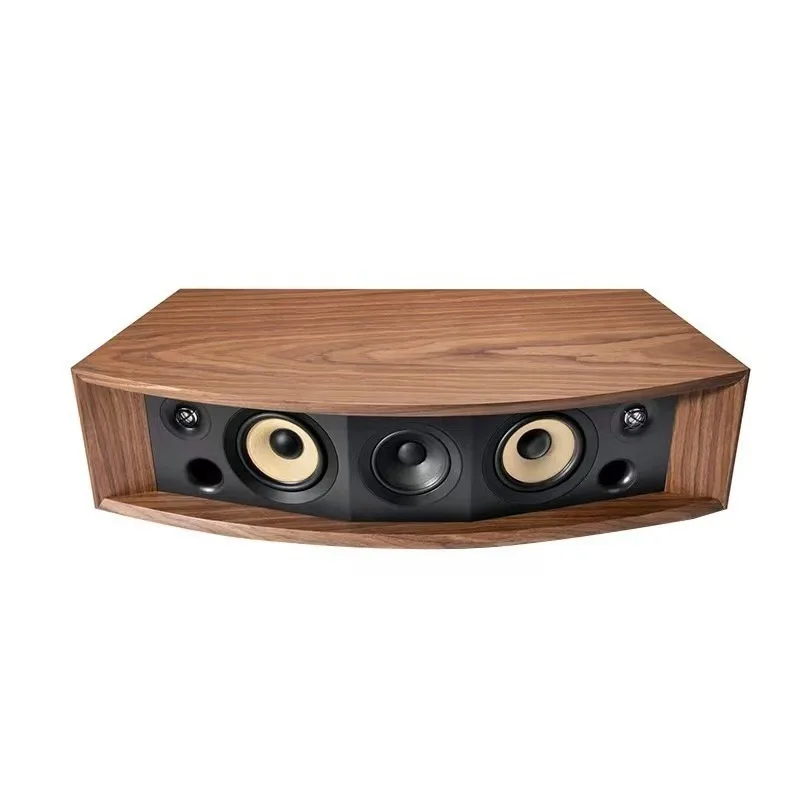 

Retro desktop speaker home high-end fever sound quality wooden WIFI wireless bluetooth speaker