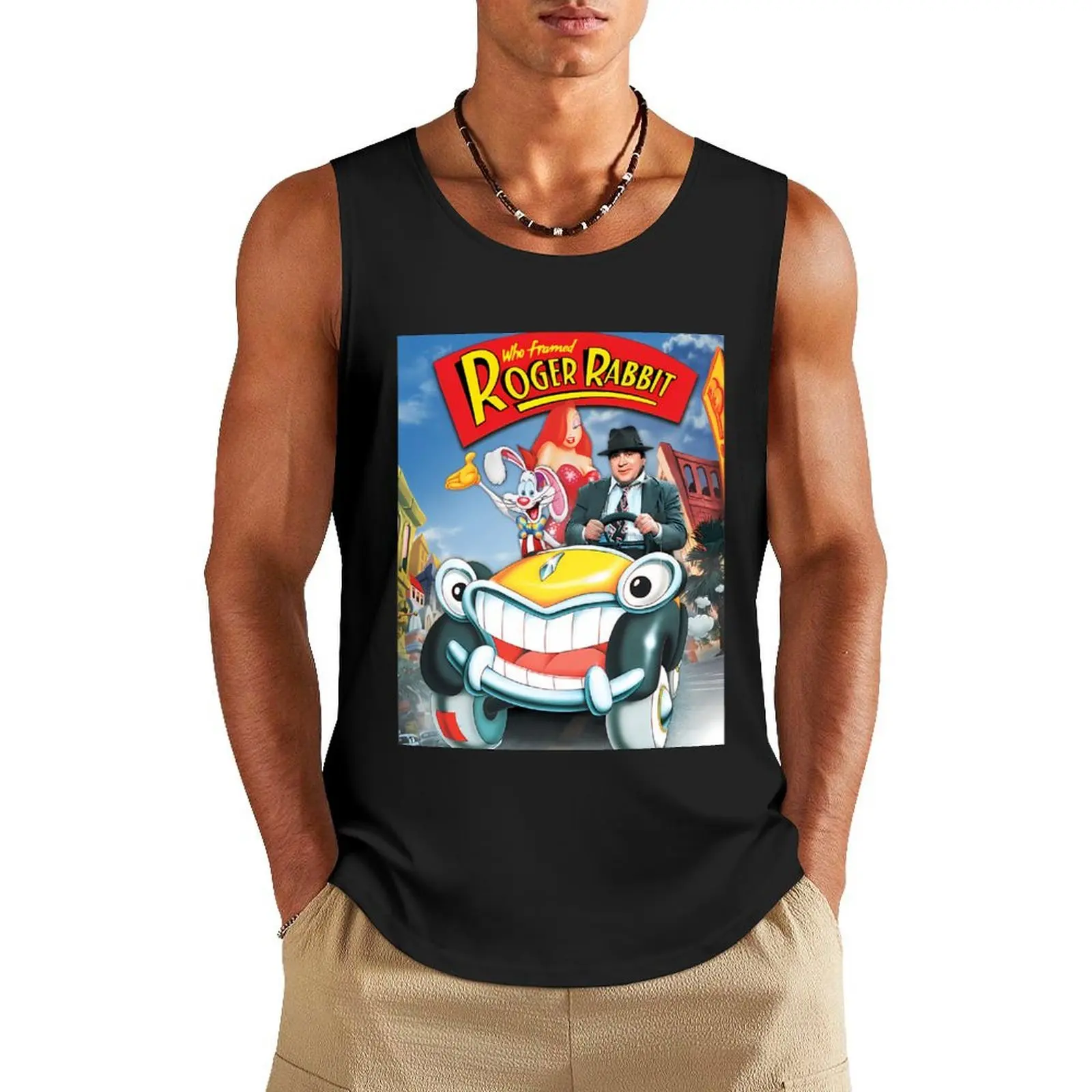 

Who Framed Roger Rabbit Movie Male Hardcore Tank Top gym clothes man fitness Gym man gym t-shirts man summer clothes 2025