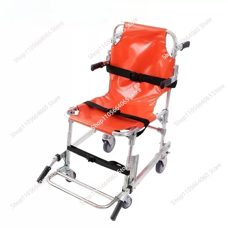 Portable Crawler Climbing Wheel Stretcher Manual Stair Mobility Lift Chair