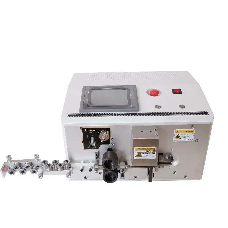 Premium Fully Automatic Computer Controlled Wire Cutting Stripping Bending Machine for 0.1-35mm BVR Rigid Cables Processing
