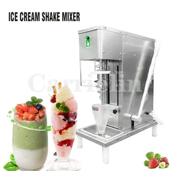 Frozen Yogurt Blending Machine Fridge to Make Milkshake Ice Cream Mixing Snowstorm Machine Stainless Steel Commercial Equipment