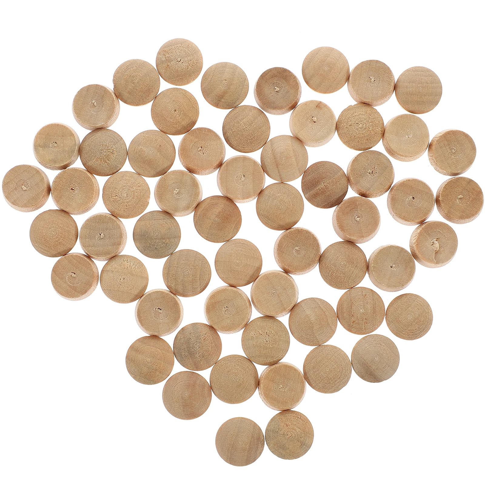 

50pcs Wood Plugs 13 5x6 5mm Furniture Hole Caps Carpenter Bee Plugs Sturdy Lightweight Longtime Use Wooden Dowel Stopper Screw