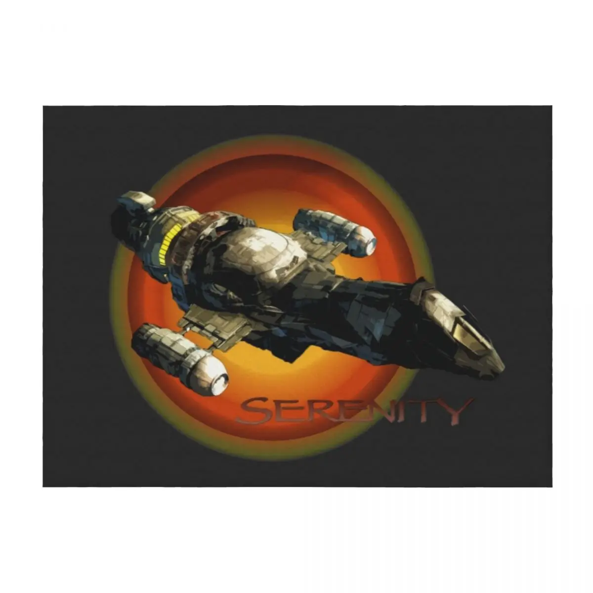 

Firefly - Serenity Spaceship Throw Blanket Decorative Sofas christmas decoration Hairys Cute Blankets
