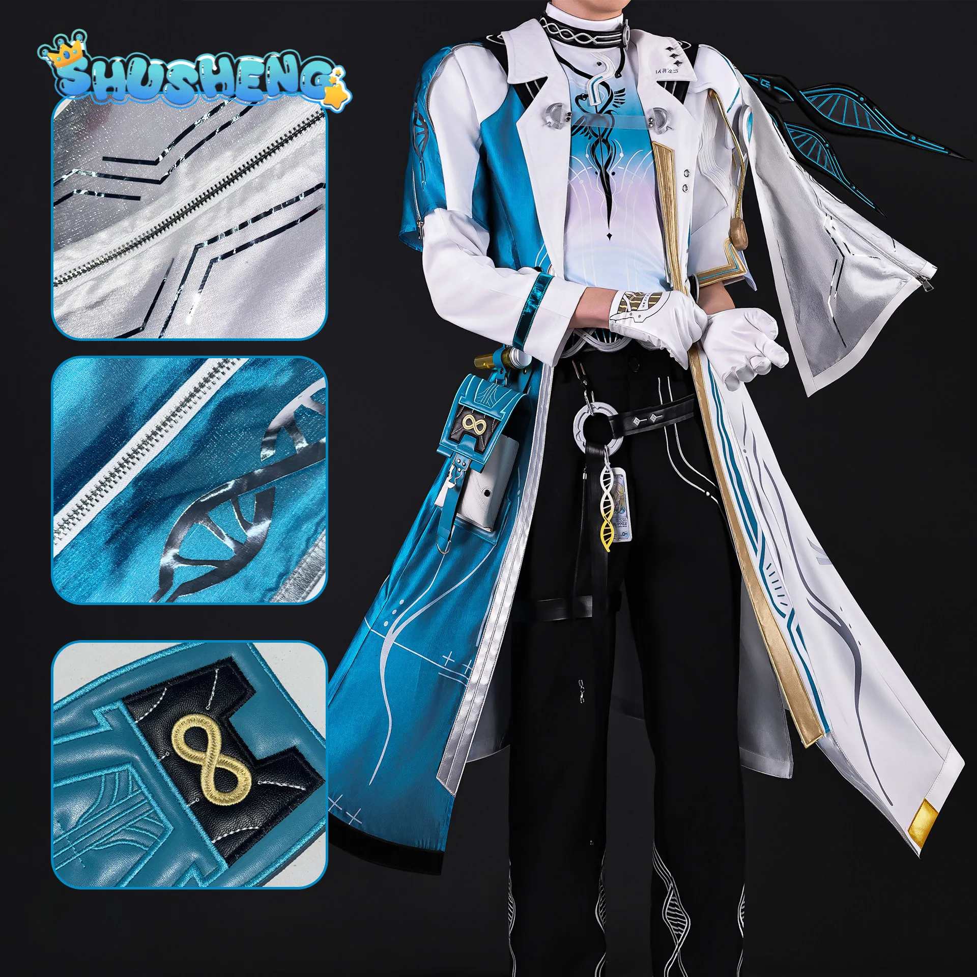 

Game Cosplay Series: Wuthering Waves- Luuk Herssen Cosplay high quality Costume full set Shushengcos S-4XL