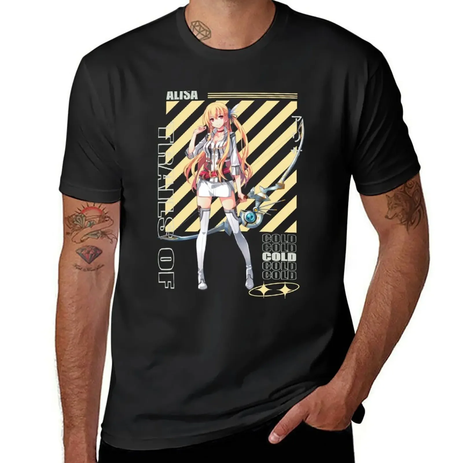 Alisa Trails of cold steel Best Seller T-Shirt anime clothes sublime plus sizes sports fans T-shirts for men cotton