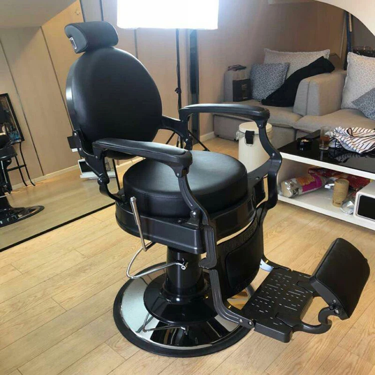 

Fashion Morden Professional Lifting Swivel Beauty Hairdressing Salon Furniture Barber Chair