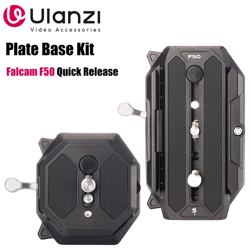 Ulanzi Falcam F50 Camera Quick Release System For Manfrotto Compatible with Multiple Bases Self-contained Q System