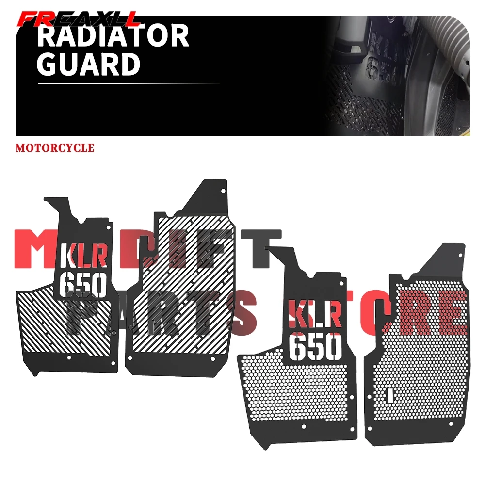 Motorcycle For Kawasaki KLR650 KLR650S ABS KLR 650 2022-2024 Radiator Grille Cover Guard Protection Protetor Accessories