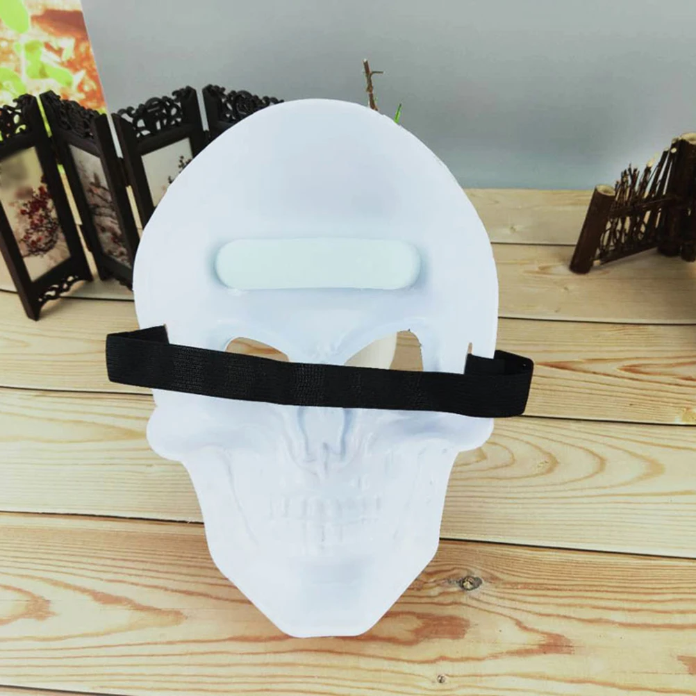 

Smiling Face Mask Ghost Head Halloween Cosplay Fancy Dress Party Prop