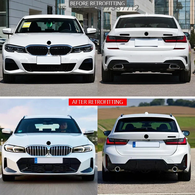 

Factory hot salesG20 for BM 3 Series Body Kit 2020-2022 Car Modification Non-Destructive SPORT LCI Front Rear Fog Light Effectiv