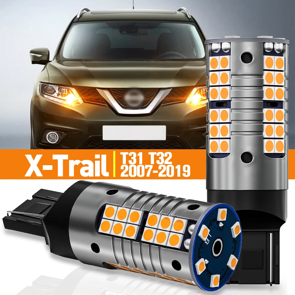 

2pcs LED Turn Signal Light For Nissan X-Trail X Trail T31 T32 2007-2019 2010 2011 2012 2013 2014 2015 Accessories Canbus Lamp