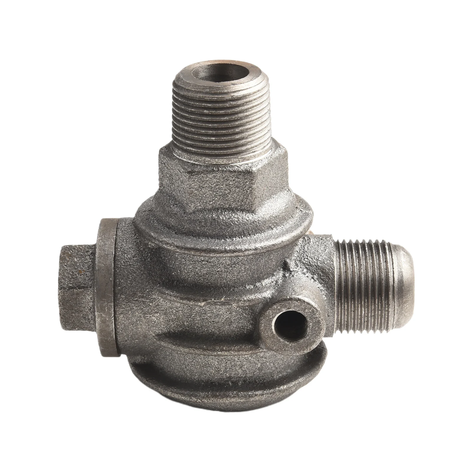 Air Compressor Check Valve 3-Port Cast Iron Male Thread Check Valve Connector Tool Air Compressor Accessories Pneumatic Parts view 4