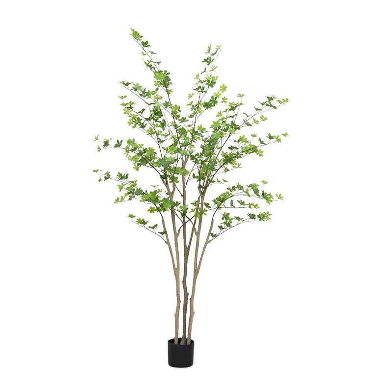 Nordic wind simulation green plant Japanese hanging bell plant horse drunk wood simulation plant