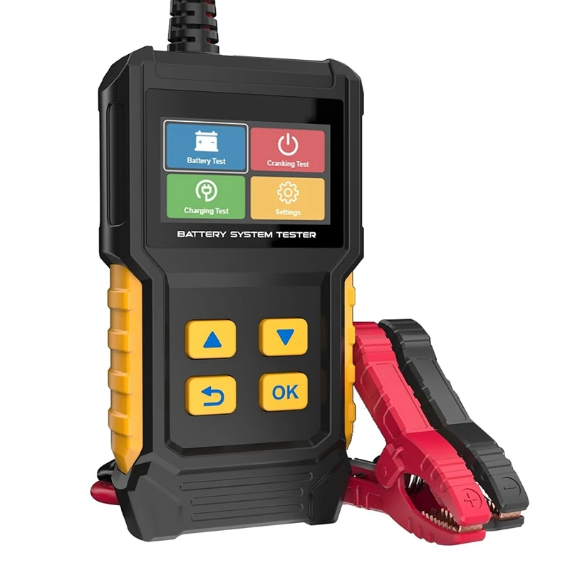 Super Sale Car Battery Tester 12V 24V, Automotive Load Tester for Cars, Trucks, Motorcycles, Boats - view 4