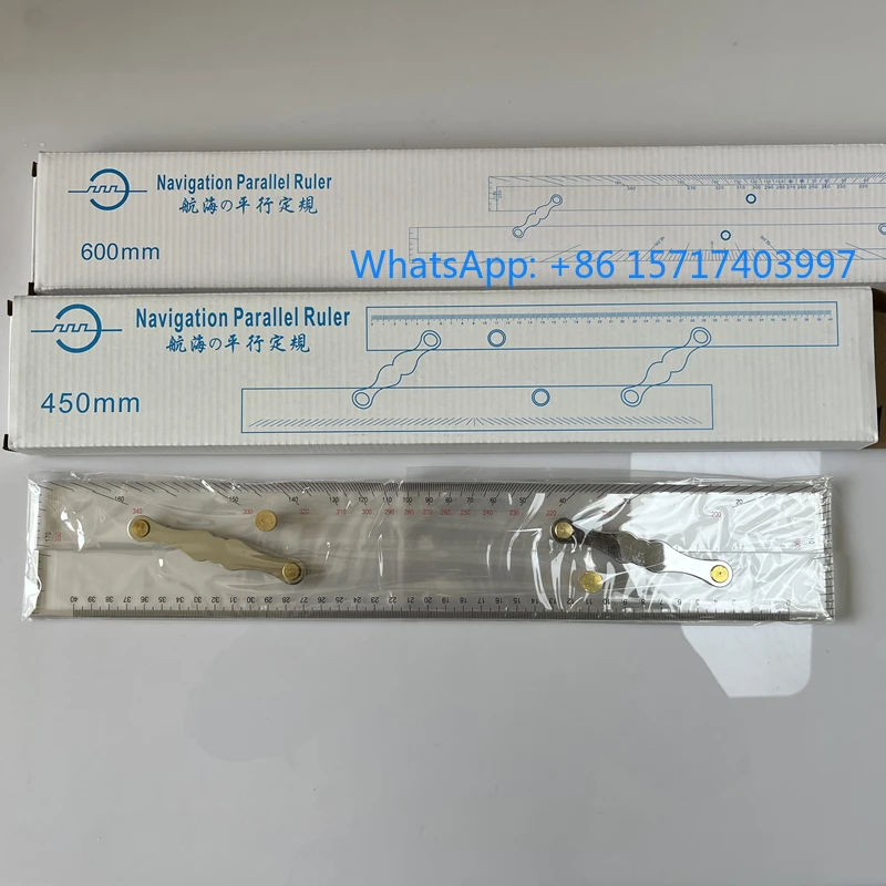8740-1 Marine parallel ruler Nautical parallel ruler Pull-up parallel ruler 8760-1 Sea chart 600mm450mm