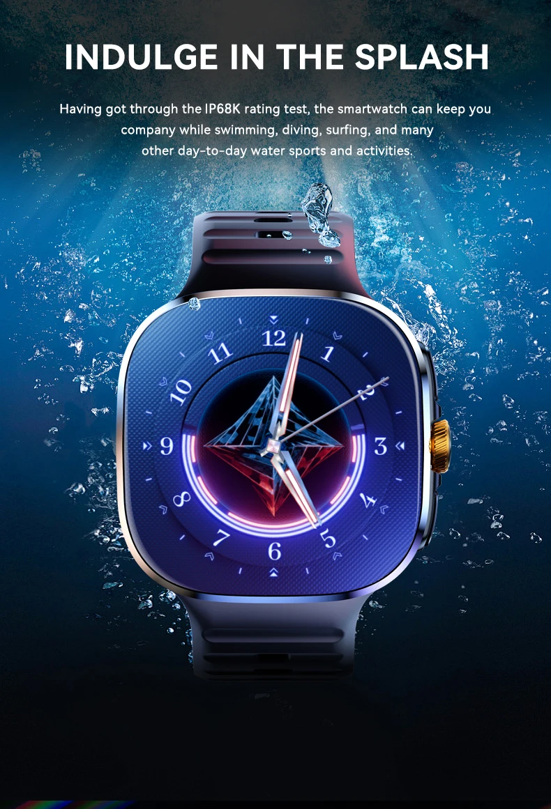 Neue 4G/5G Smartwatch 1000W HD-Kamera Videoanruf GPS WIFI SIM-Karte 2100mAh Akku 8+128GB GPS-Positionierung Smartwatch für Männer und Frauen – Detail 14