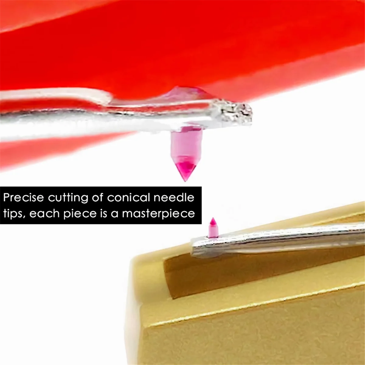 مجموعة إبر مشغل التسجيلات، 4 قطع من إبر القرص الدوار مع فرشاة تنظيف ستايلس قطعة واحدة، بديلة لفونوغراف الفينيل LP