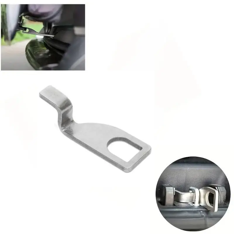 Extended Metal Tow Hook Bracket Tailgate Extension Hanging Hook Heavy Duty Part For Van Rear Door Camping Modification