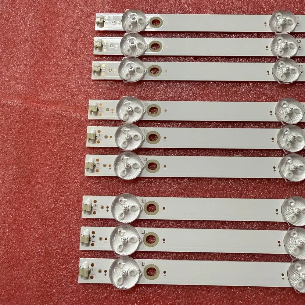 

9pcs/set LED Strip For DEXP F49B7000T 49PUF6050 49PFL3445 PH49PFG5001/78 49PUF6050/T3 K490WD7 A1 A2 Toshiba 49U7751EV 49U7752EV