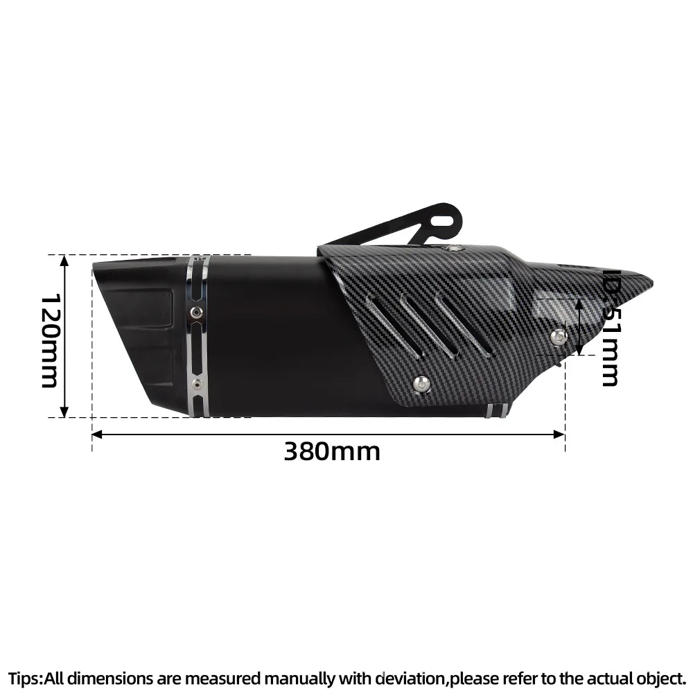 Suitable For Motorcycle Exhaust Pipe Modification NK250 Stainless Steel Back Pressure Front Section 250SR K10 Industry And Trad