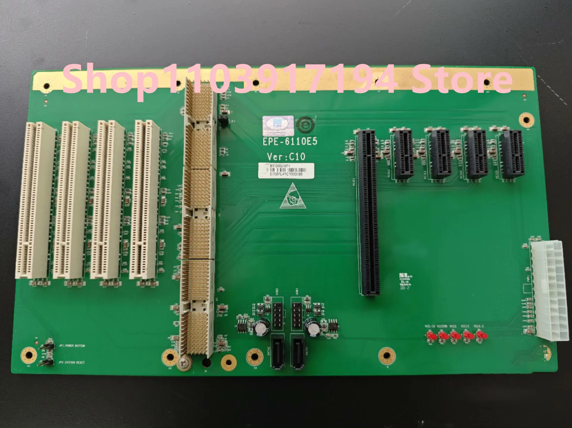 FOR EVOC Industrial computer backplane EPE_6110E5   VER：C10