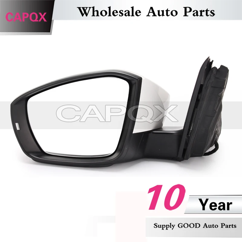 CAPQX 6/7/9/13 wires Car Rearview Mirror Assembly For Skoda Octavia 2014-2017 Reversing Mirror Rear View Mirror