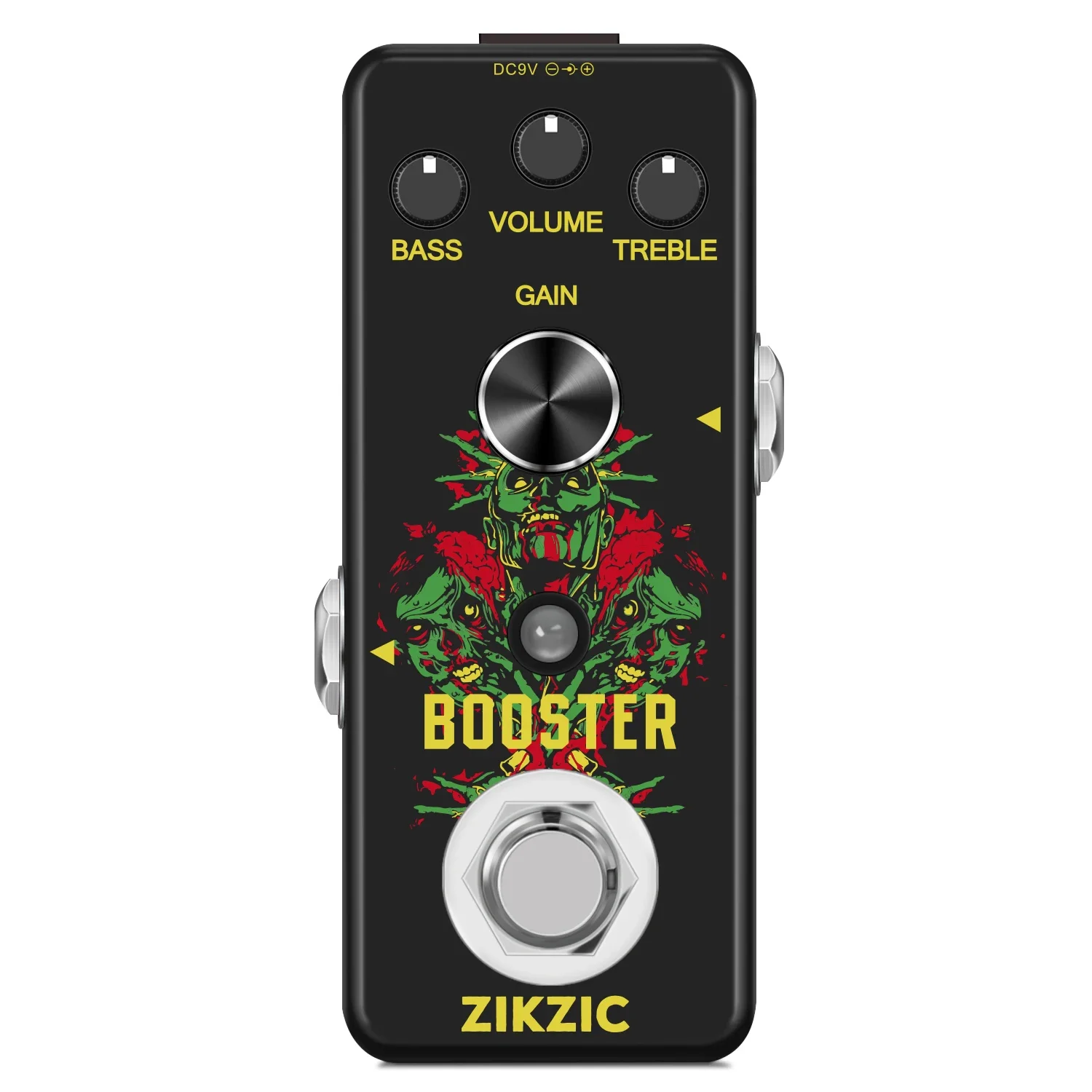 ZIKZIC Electric Guitar Effect Pedal Booster Boost Simulates Pure Signal Amplifying Sound Encouragement True bypass