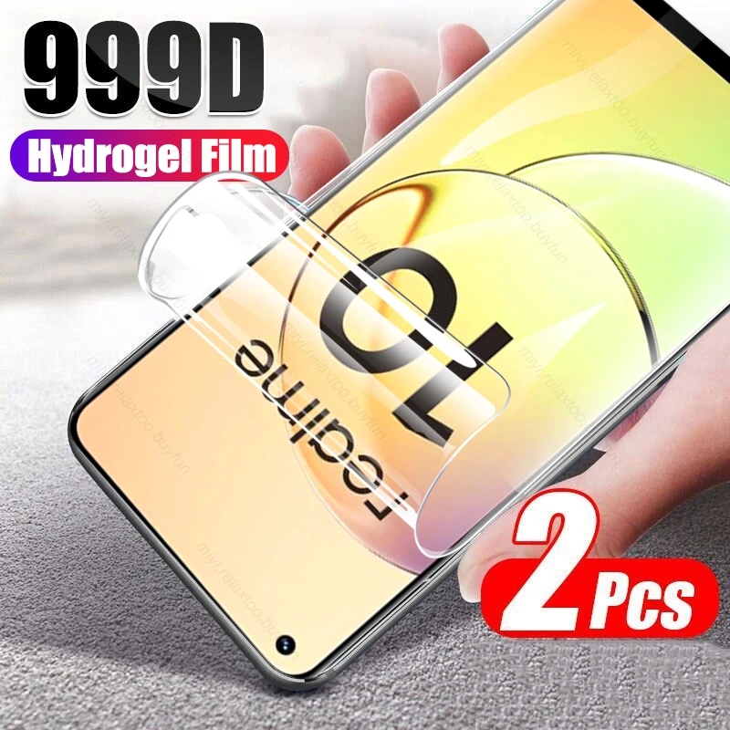 2PCS 999D Soft Hydrogel Film For Realme10 Realme 10 4G RMX3630 6.4\