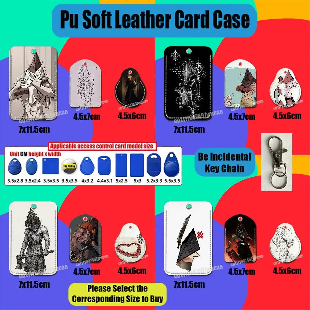 For Silent Hill Heather Mason For Air Tag Case Card Holder Sleeve ID Badge Credit Bank Access For AirTag Case Shell