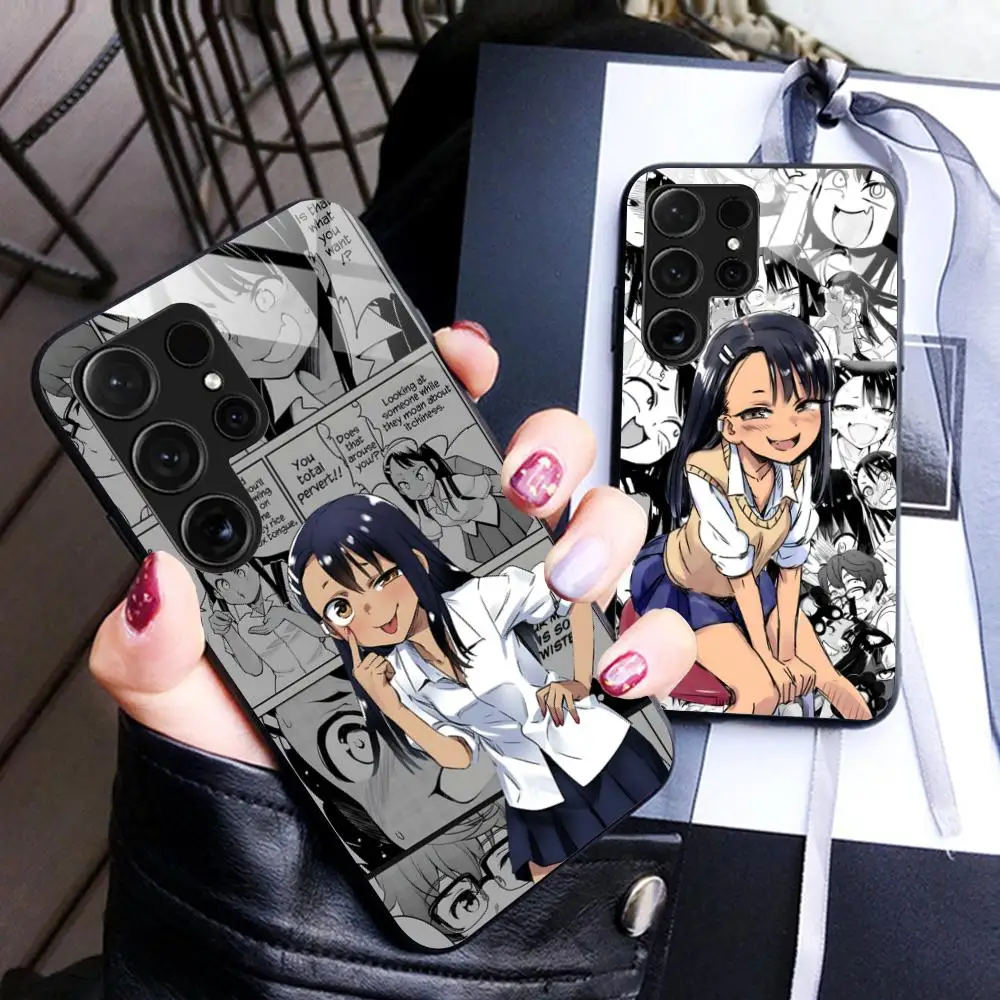 Hayase Nagatoro San Phone Case for Samsung Galaxy A56 55 54 53 52 51 36 35 34 23 16 15 5G Glass Protective Cover