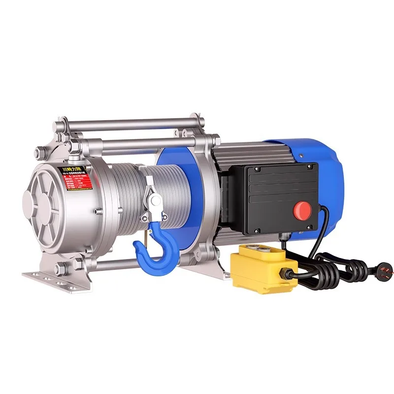 

Multifunctional electric hoist 380v hoist 1 ton 2 tons electric hoist 220v household small crane tractor