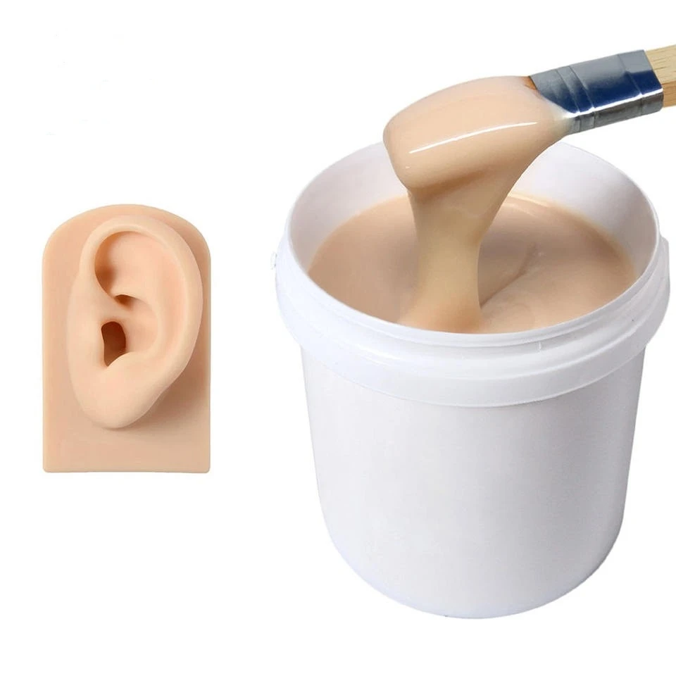 Simulated human body silicone raw material 0 degree flesh color liquid silicone