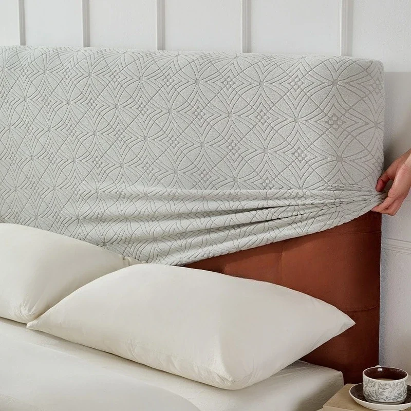1pcs Rental House Bedside Decorative Cover Thick Jacquard Backrest Protective Cloth Wear-resistant and Durable Dust-proof Cloths