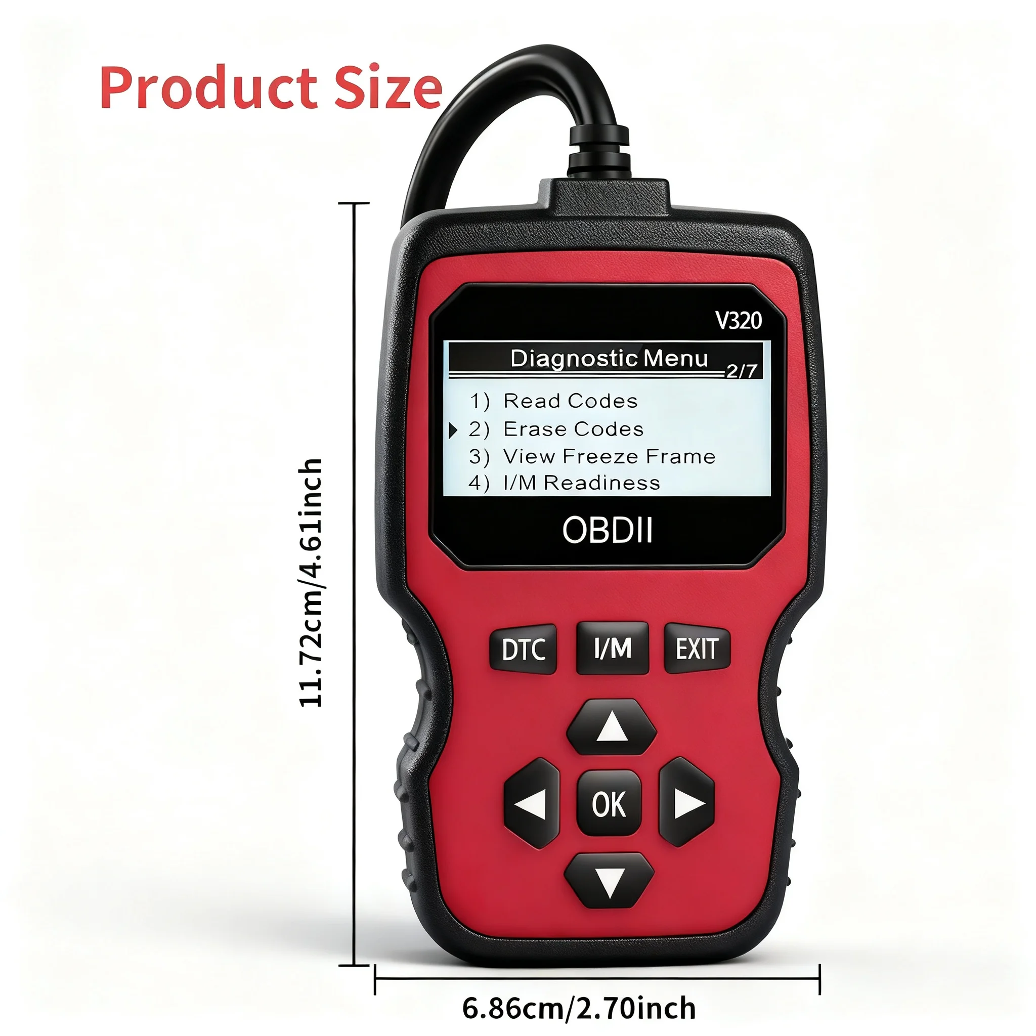 Czytnik kodów samochodowych Motor10Pcs, sprawdzanie napięcia w samochodzie, prezent na Halloween i Boże Narodzenie, czytnik Obdii, łatwy w użyciu gadżet, przenośne urządzenie, wysokiej jakości wyroby, automatyczny tester napięcia, skaner diagnostyczny, dla mechaników, do samodzielnych napraw samochodowych