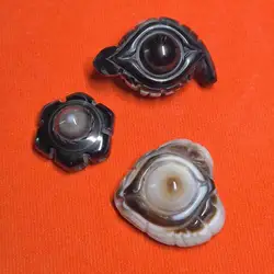 1pcs/lot natural sheep plate bead eye agate love flowers mysterious pattern pretty Accessories unique rarity Collection jewelry