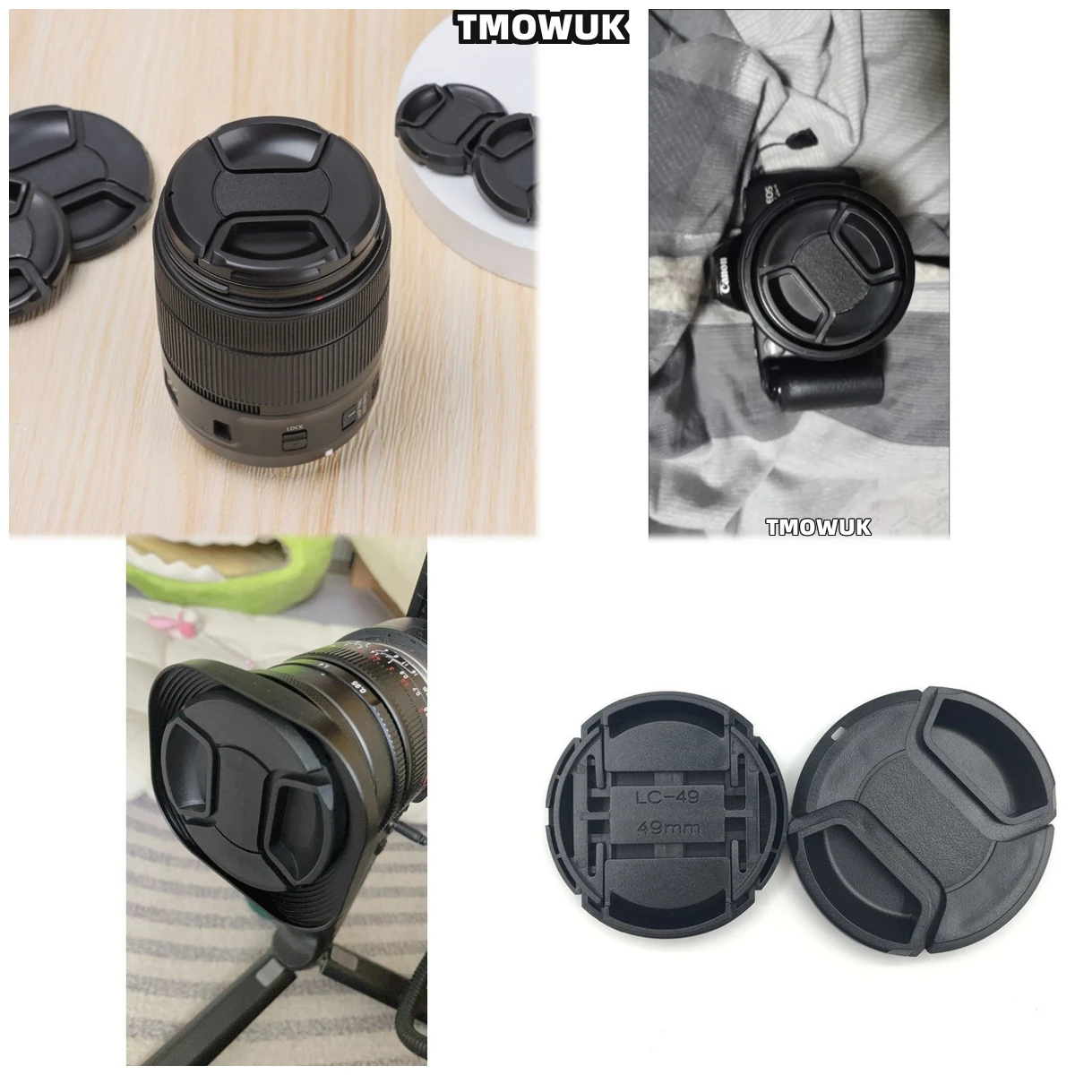

For PENTAX K-3 K-x MZ-S Q7 KP 645D K-70 Q-S1 Camera Lens Cap Protective Cover Center Pinch Snap-on 49mm 52 55 58 62 67 72 77 82m