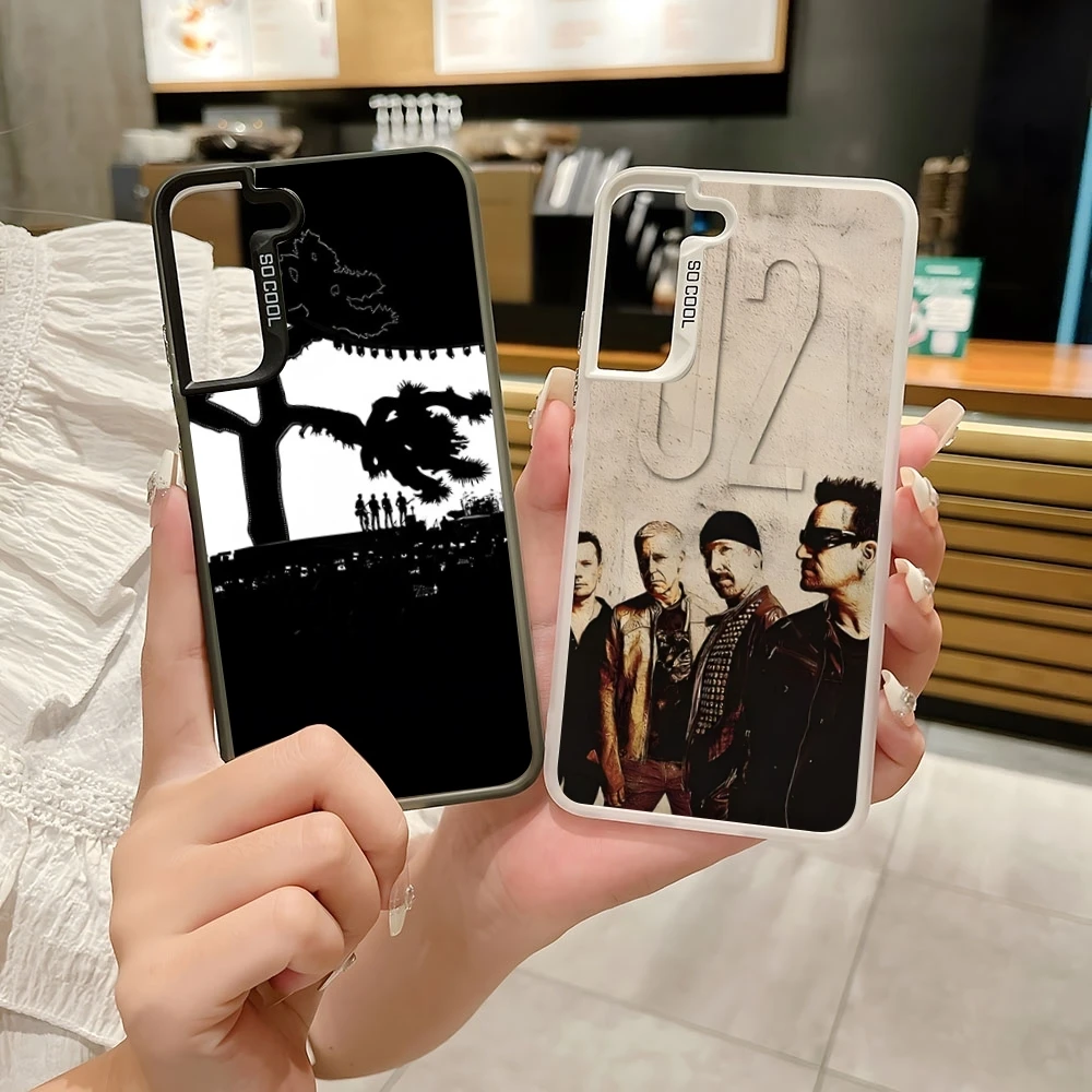 U2 Rattle And Hum Phone Case Colored Silver Trendy Phone Case For Samsung A 04 05 13 14 15 20 22 23 25 31 32 33 34 35 50 51 52 5