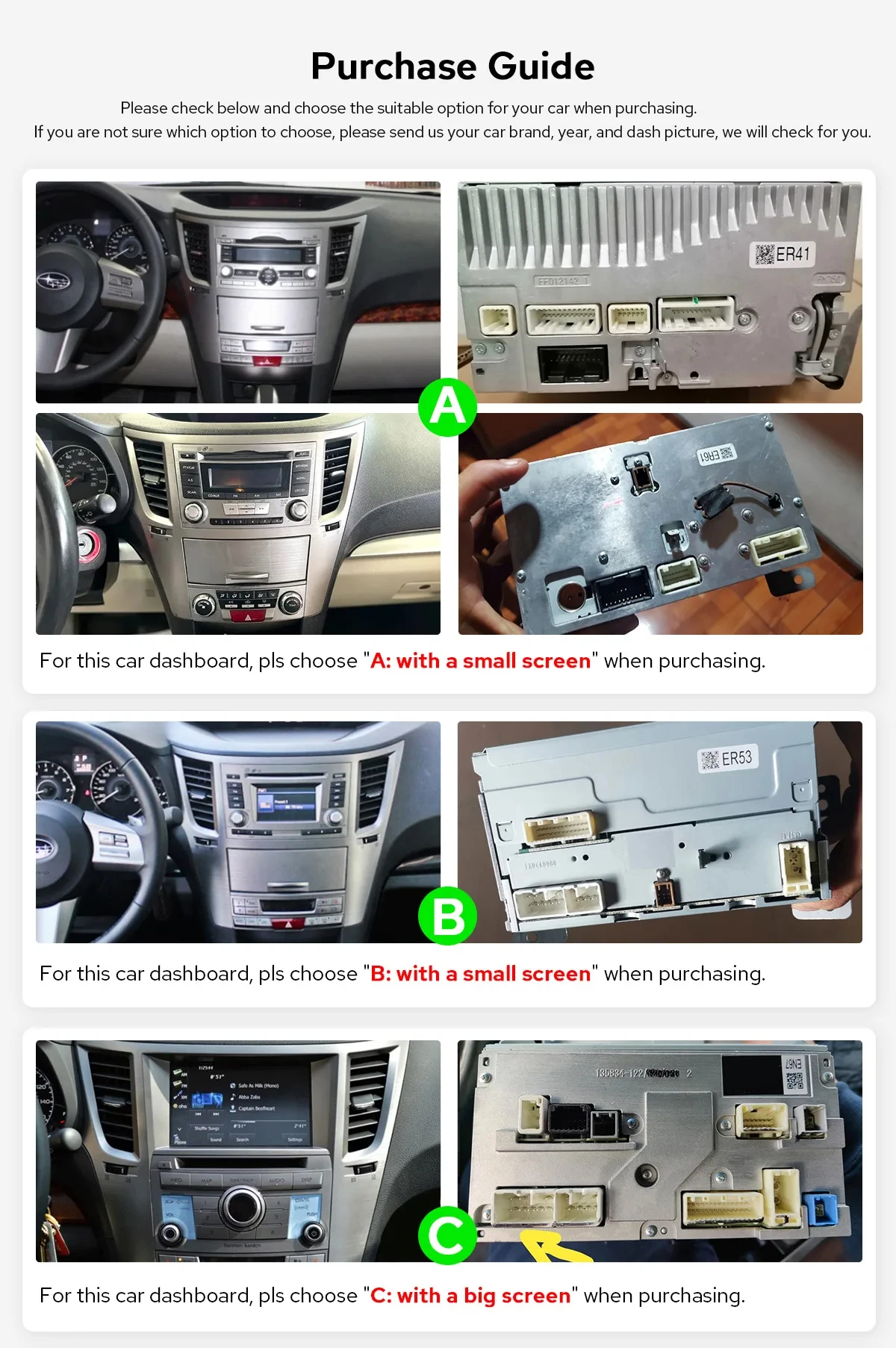 2 din Android 15 Car Radio For Subaru Outback 4 BR Legacy 5 2009 - 2014 LHD Multimedia Player Carplay stereo 4G GPS DVD