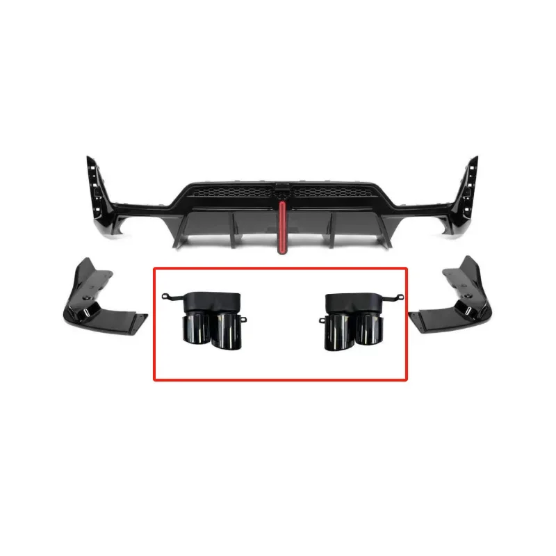 Suitable for BMW 3 Series LCI Rear Lip Tail Throat G20 G28 Later Lighted Rear Lip Tail Throat Rear Disturbing Board Flow Board