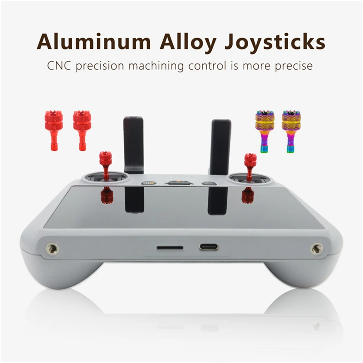 A003 Controller-Sticks für Mini 3 PRO/4 PRO Fernbedienung, Ersatz-Daumen-Rocker-Joystick, Ersatz, mehrfarbig