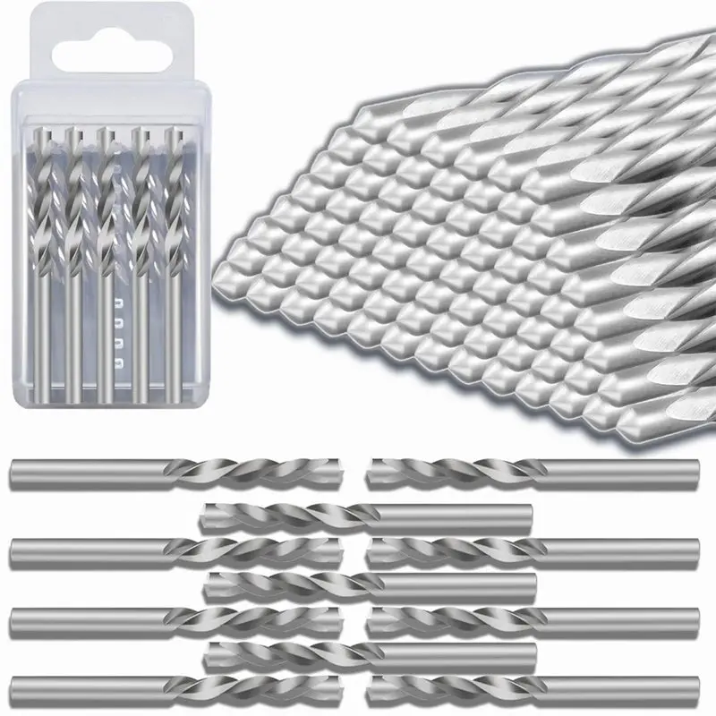 

BMBY-для использования со спиральными пилами и электроинструментами, 50 шт., 1/8-дюймовые фрезы для гипсокартона из быстрорежущей стали, направляющие режущие насадки