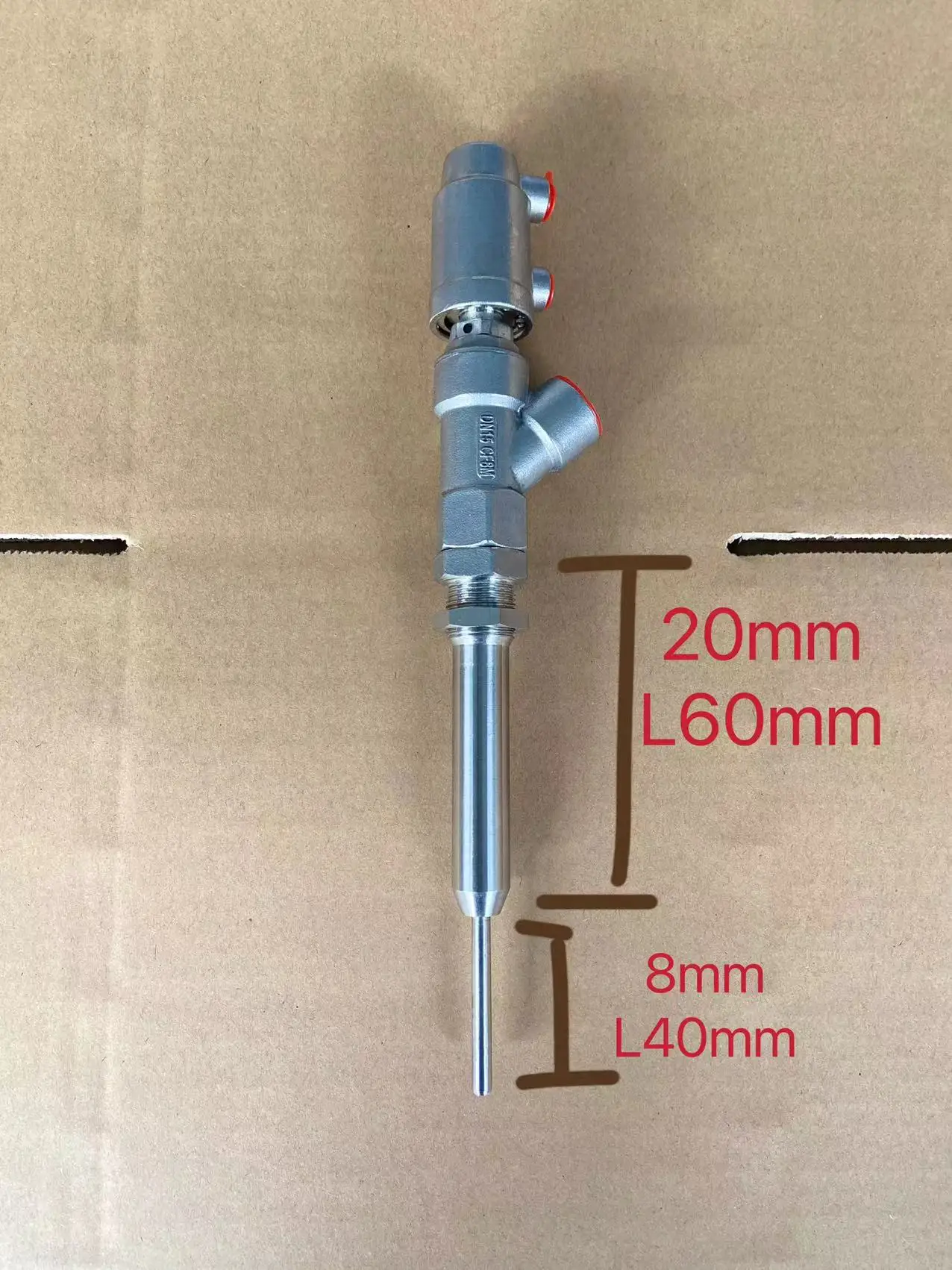 Imagem -02 - Bocal Pequeno da Máquina de Enchimento do Tamanho para a Máquina de Enchimento de Oigital Tubos de Ensaio Minúsculos mm Líquido Bocal da Máquina de Enchimento