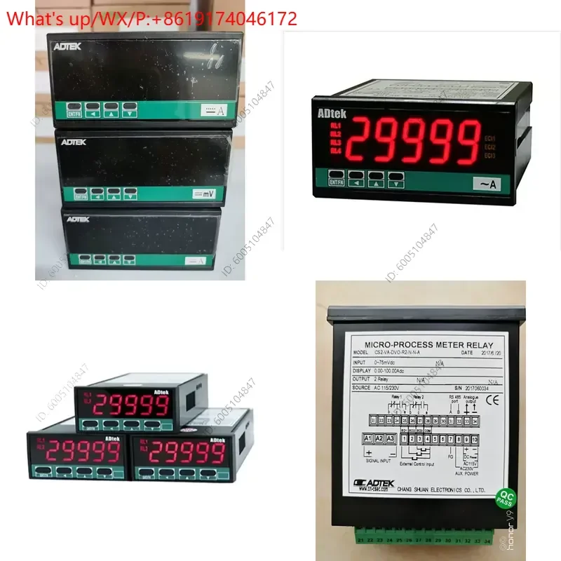 1Pc. Hot Sale  Quansheng millivolt ammeter CS2-VA-DVO/DVZ/DVC//DVB2-R2-N-N-A