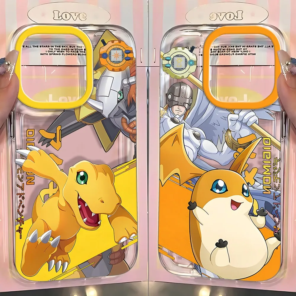 HOT Cartoon D-Digimons Phone Case For Samsung Galaxy S26 S25 S24 S23 S22 S21 S20 FE Note20 Note10 Edge Plus Ultra Lite 5G