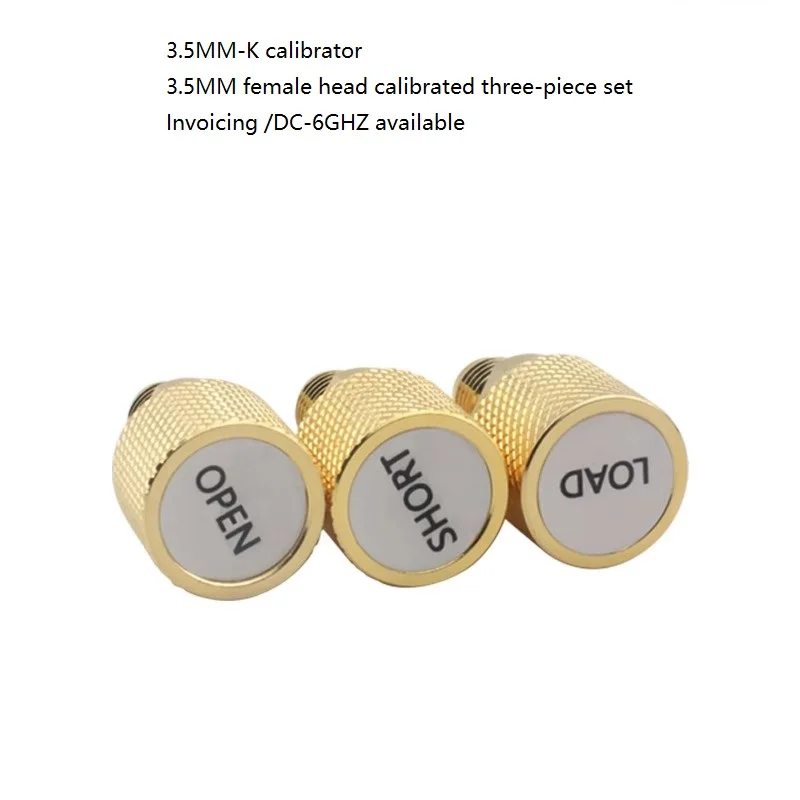 3.5MM female calibration piece 6GHZ YSG-80533 OPEN SHORT LOAD three piece set SMA female head