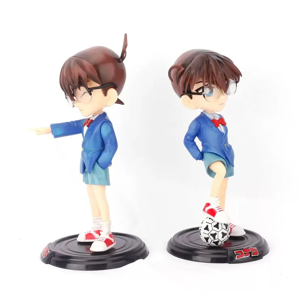 Figurka Anime Detektyw Conan 20 cm Conan Edogawa Kudou Shinichi Figurka Anime Gadżet PVC Model Zabawki dla Dzieci Lalki Prezenty