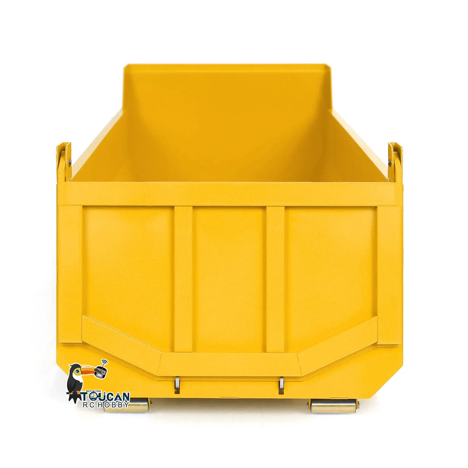 Części zamienne Metal U Shape High Bucket Akcesoria do zabawek 1:14 10x10 8x8 RC Hydraulic Roll On Full Dump Tipper Car TH23954