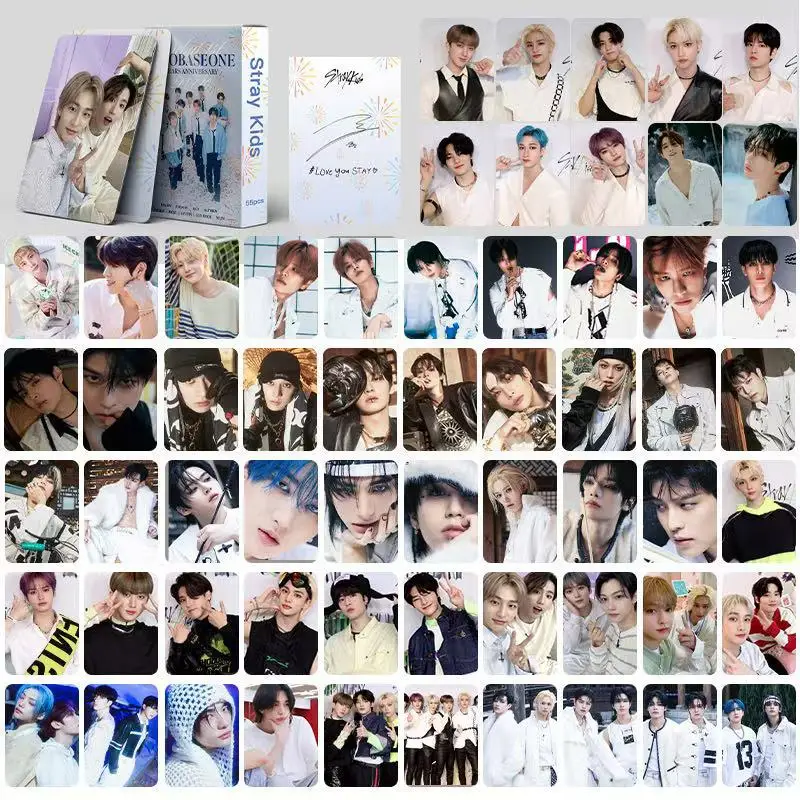 

55 SKZOO Straykids photo cards, STRAYKIDS collection cards, ZEROBASEONE new album, DO IT postcard cards, fan gifts, LOMO cards